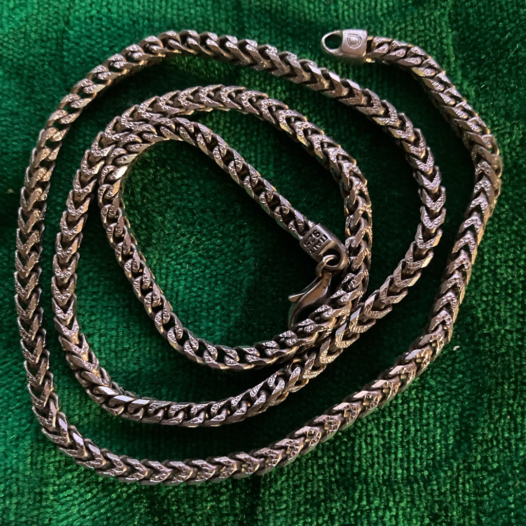 Authentic Silver Chain.